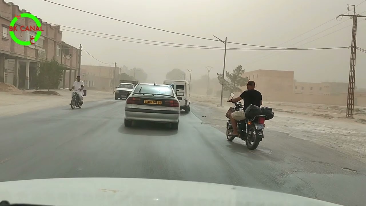 بوشڨرون/جولة قصيرة من فرفار الى بوشڨرون نهار غبار