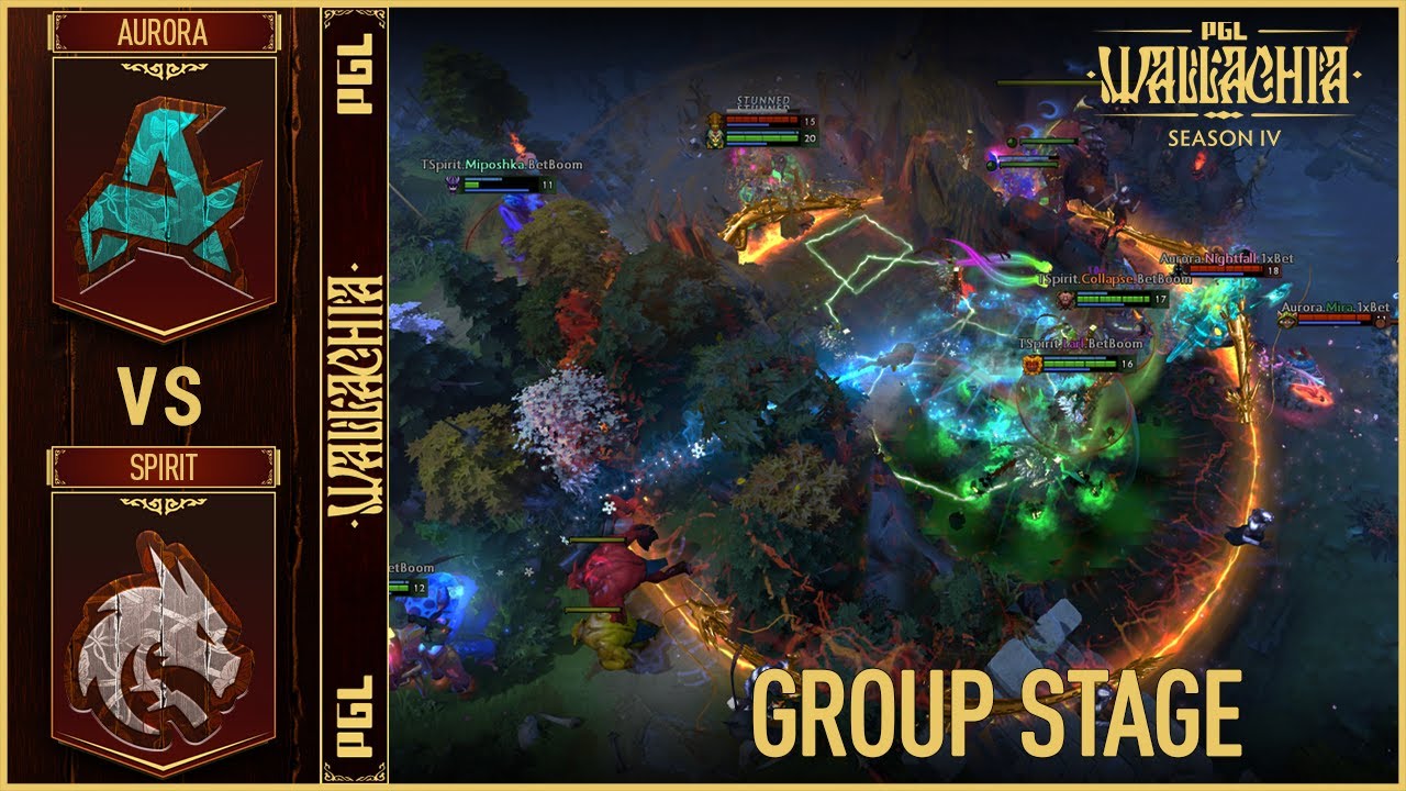 WINNER TO PLAYOFFS! SPIRIT vs AURORA - HIGHLIGHTS - PGL Wallachia Season 4 | DOTA2