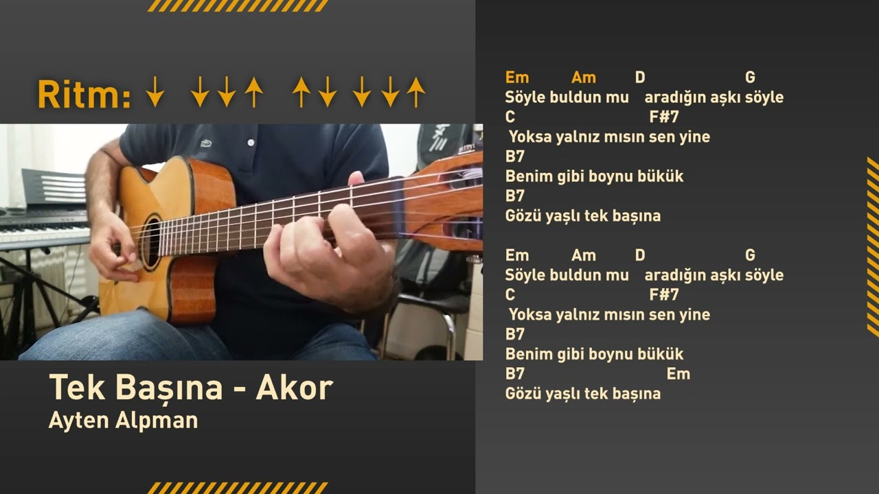 Tek Başına - Akor - Nasıl Çalınır