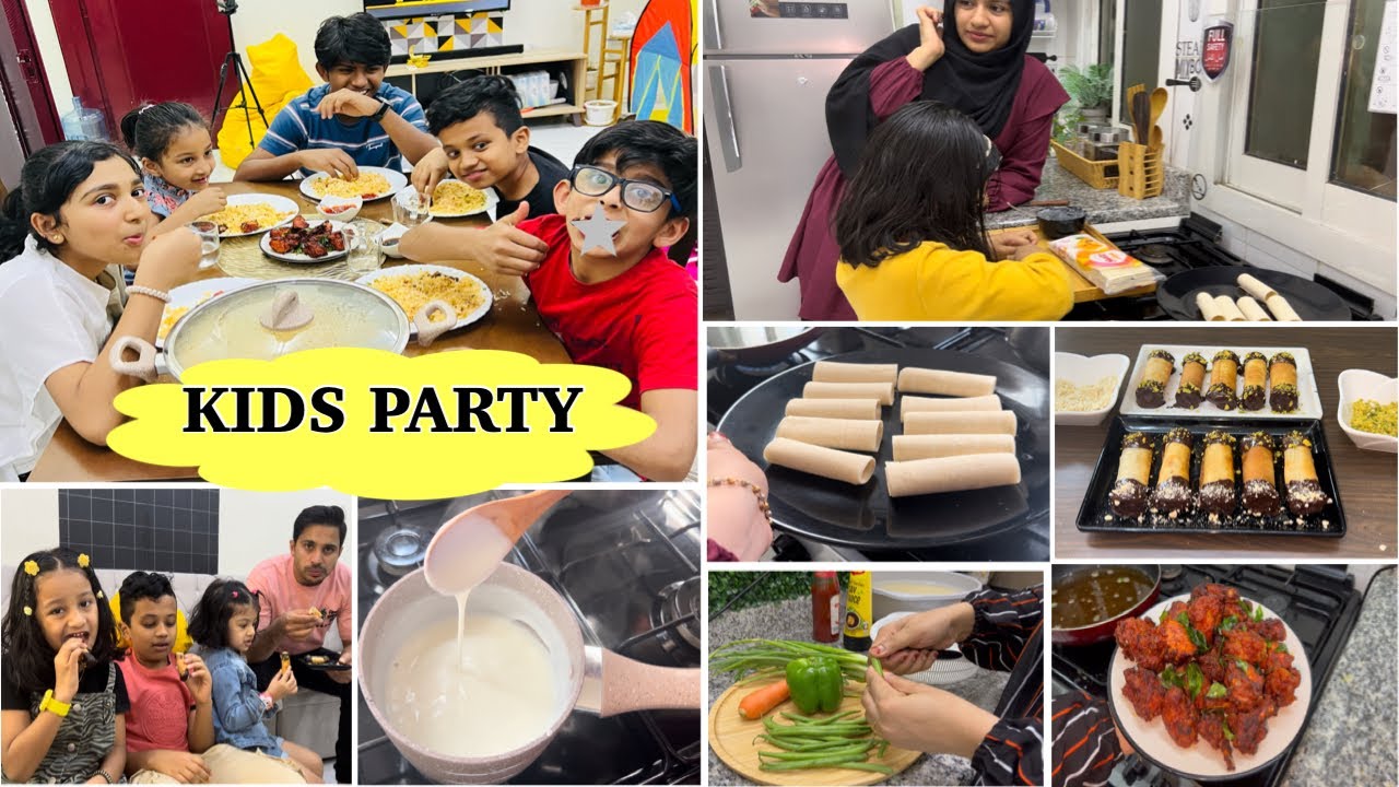 Special Kids Party 🤩Mother’s Day Special Vlog 🥰 ഇന്നും ഞാനും ഓർമകളും 🥺| Fried rice and chicken 65