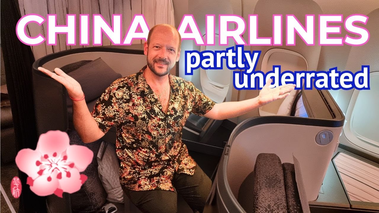 Classy - but... | China Airlines B777 Business Class to Europe