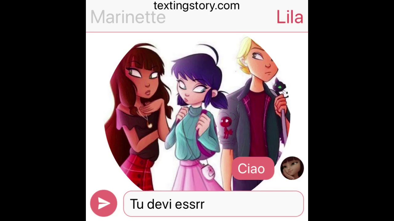 Chat tra Marinette e Lila