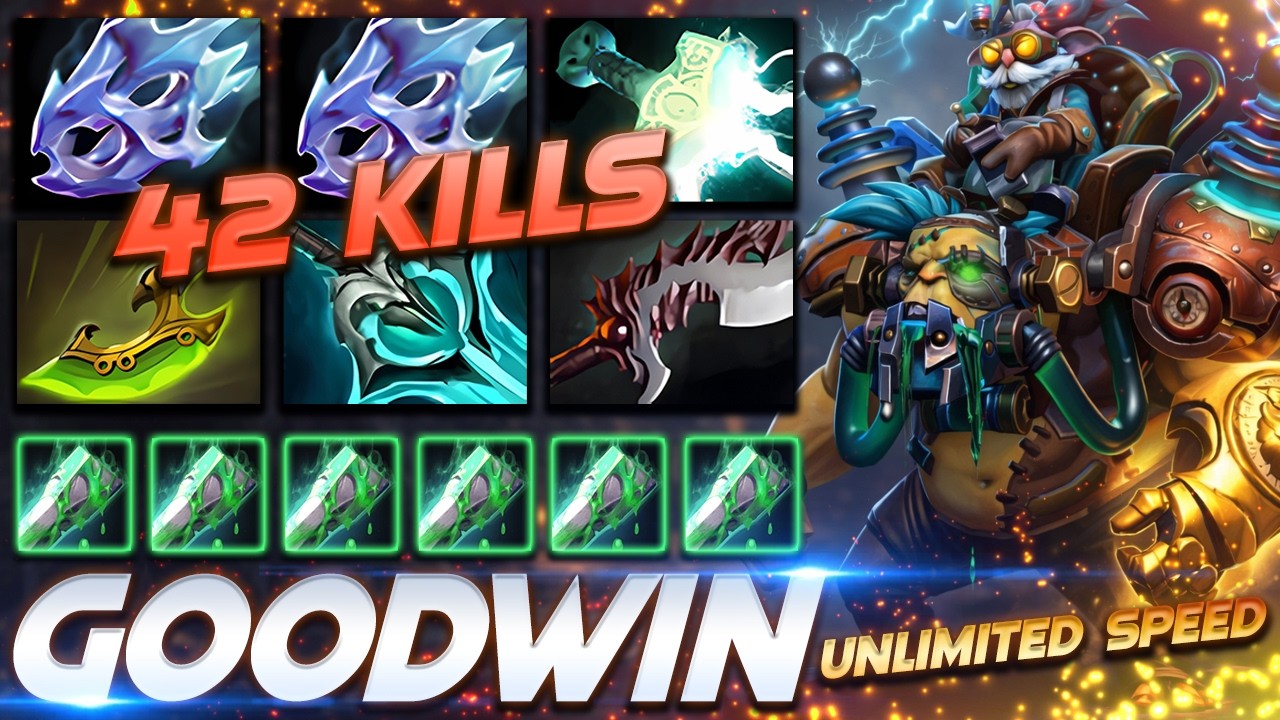 GOODWIN ALCHEMIST UNLIMITED SPEED - Dota 2 Pro Gameplay [Watch & Learn]