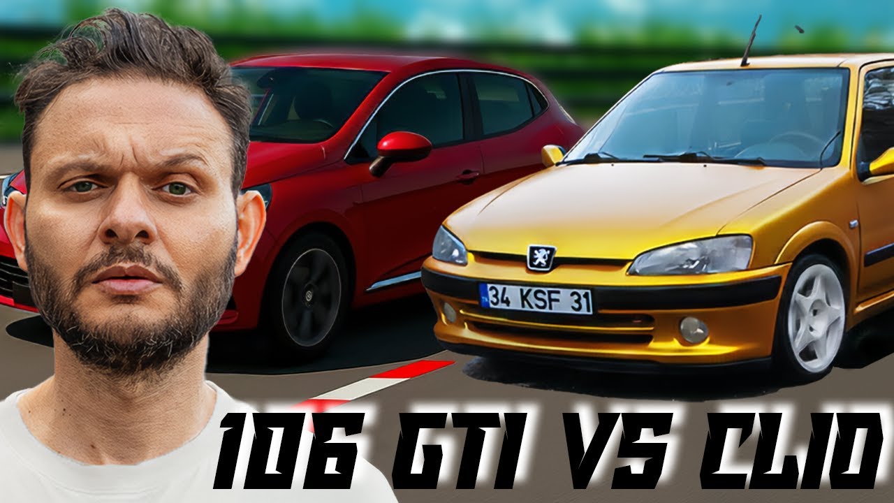 106 GTI VS CLIO ( SONU ÇOK KÖTÜ BİTTİ )