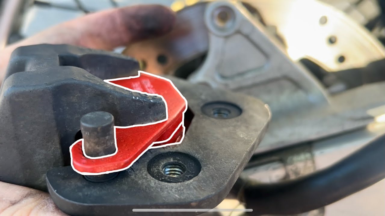 KLR650 Gen-1: Rear Brake Pad Upgrade & Pedal Adjustment