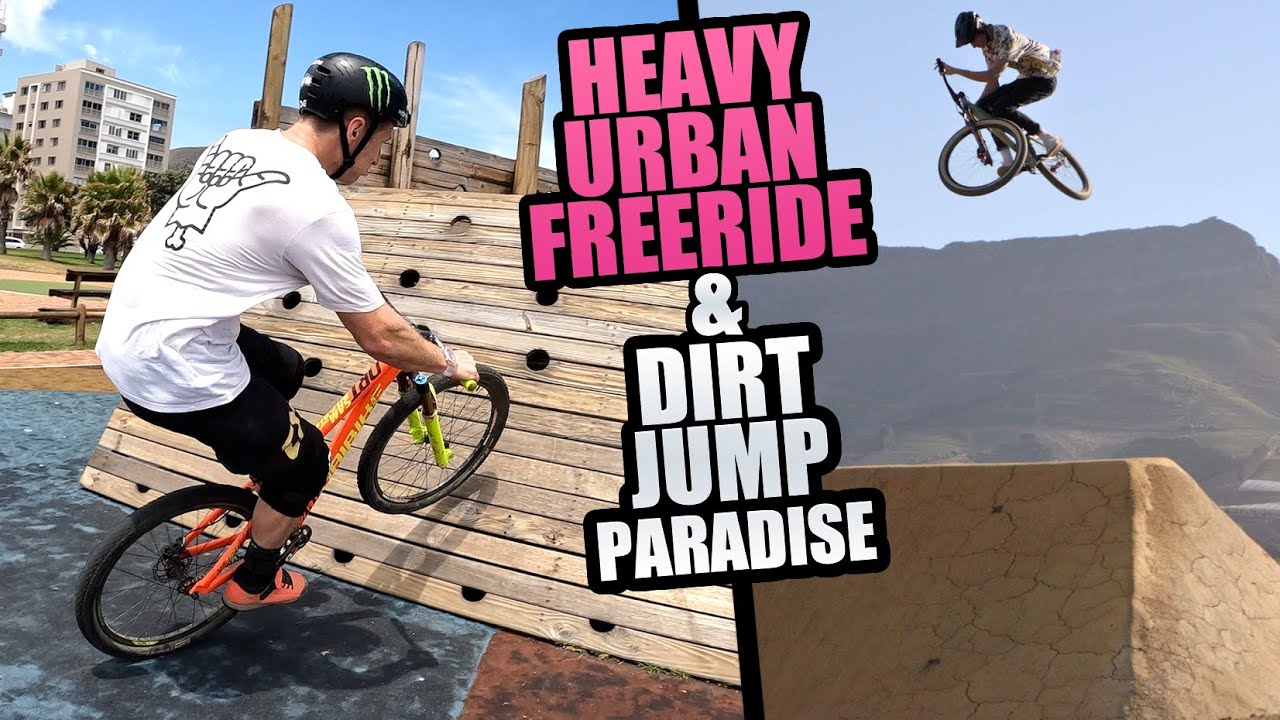 HEAVY URBAN MTB FREERIDE LINES AND PRISTINE DIRT JUMP PARADISE!