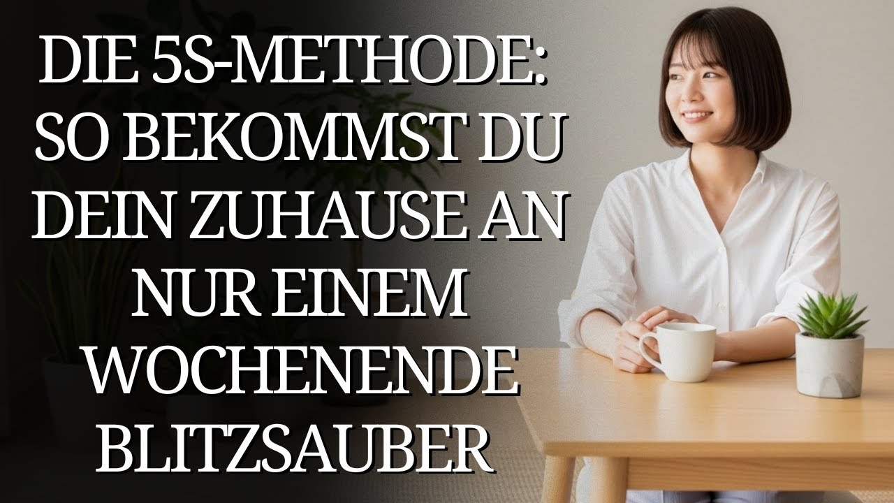 Die 5S-Methode: So bekommst du dein Zuhause an nur einem Wochenende blitzsauber