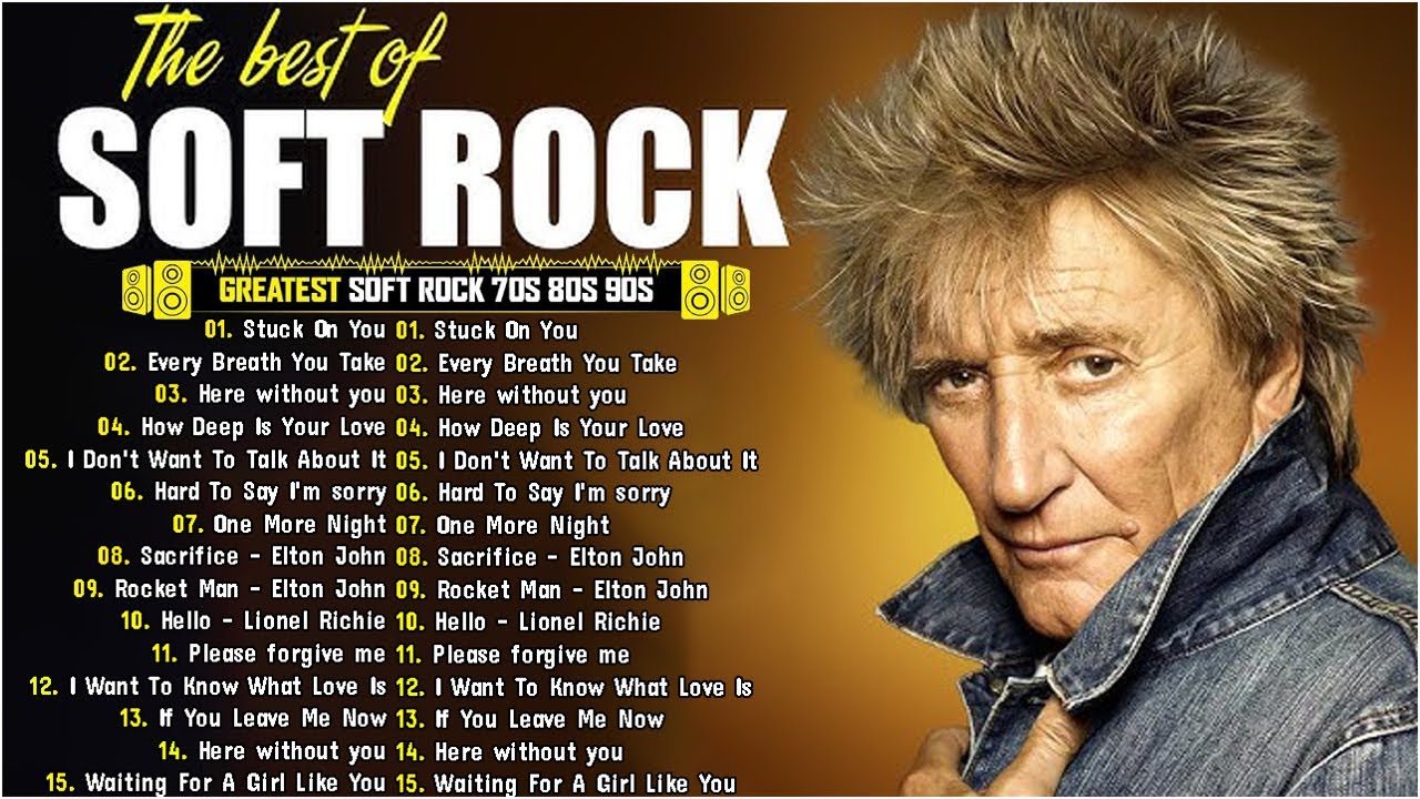 Timeless rock music of the 70s, 80s and 90s 🎻 Elton John, Rod Stewart, Bee Gees, Bon Jovi