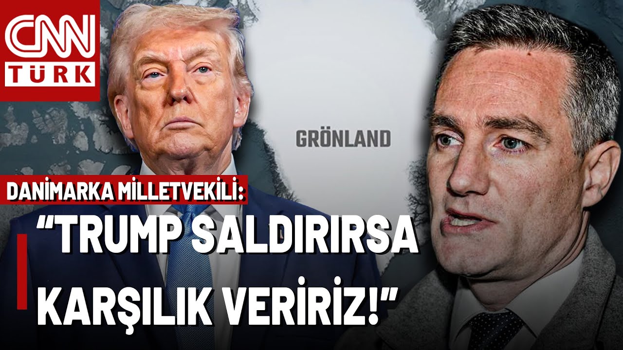 Danimarka Milletvekili CNN TÜRK'e Konuştu, Trump'a Rest Çekti! 