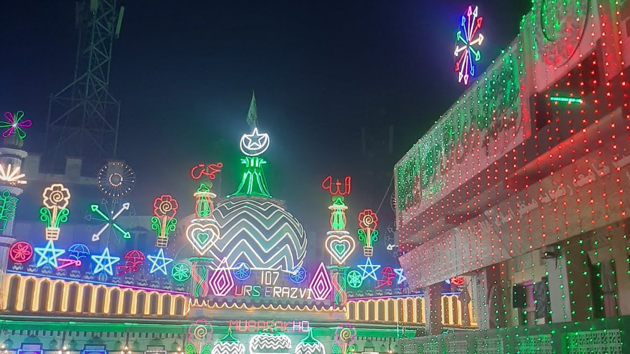 107 wa Urse Qadri Razvi Bareilly Shareef 17.8.2025 Urs Mubarak to all MohammadAmir786vlogs.