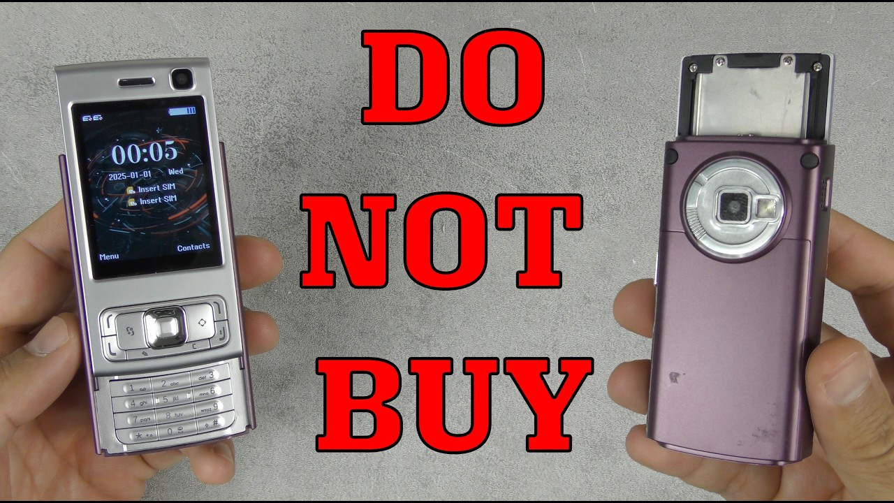 Fuffi Have Done It Again: Fuffi N95 Mobile Phone. This Is Smaller Than You Think!!