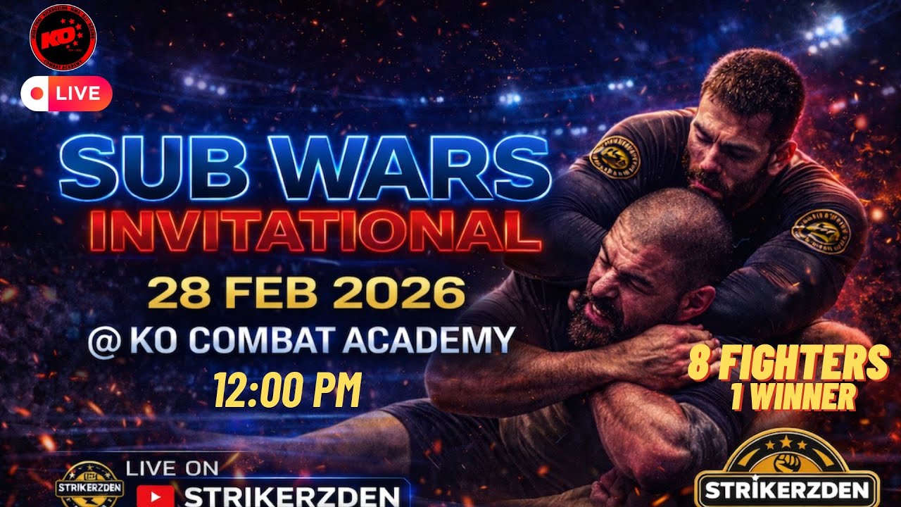 🔴 Live | SUB WARS 16 Man Tournament LIVE | BJJ Super Fights | KO Combat Academy🔥