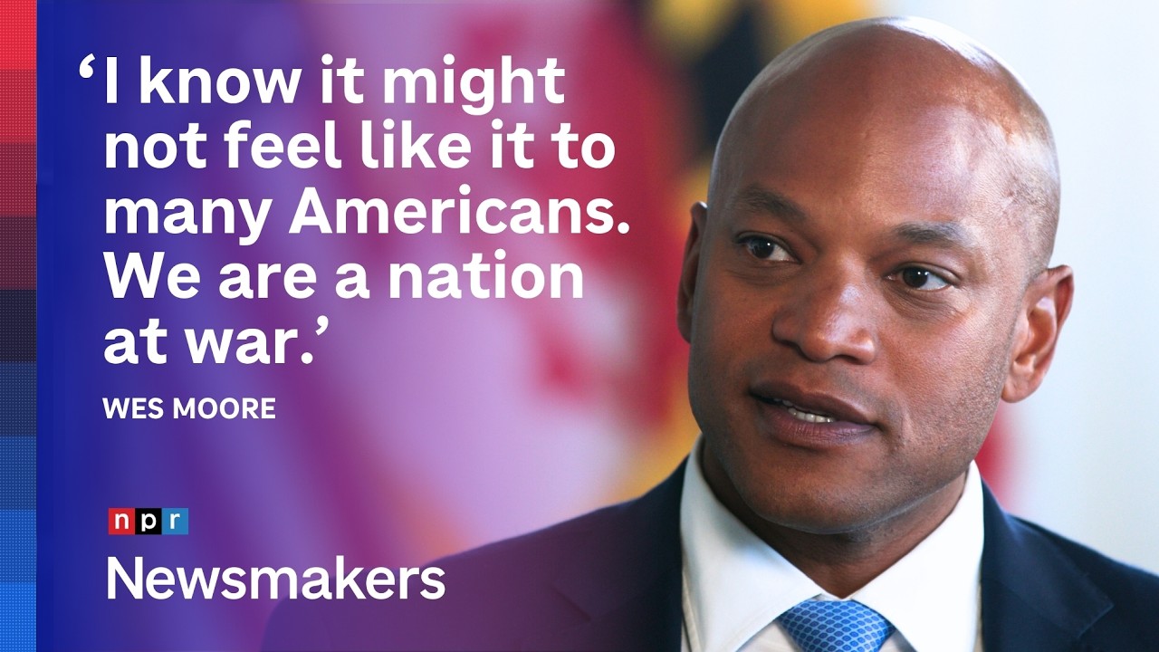Gov. Wes Moore served in combat. Here's what he thinks about the Iran war | Newsmakers