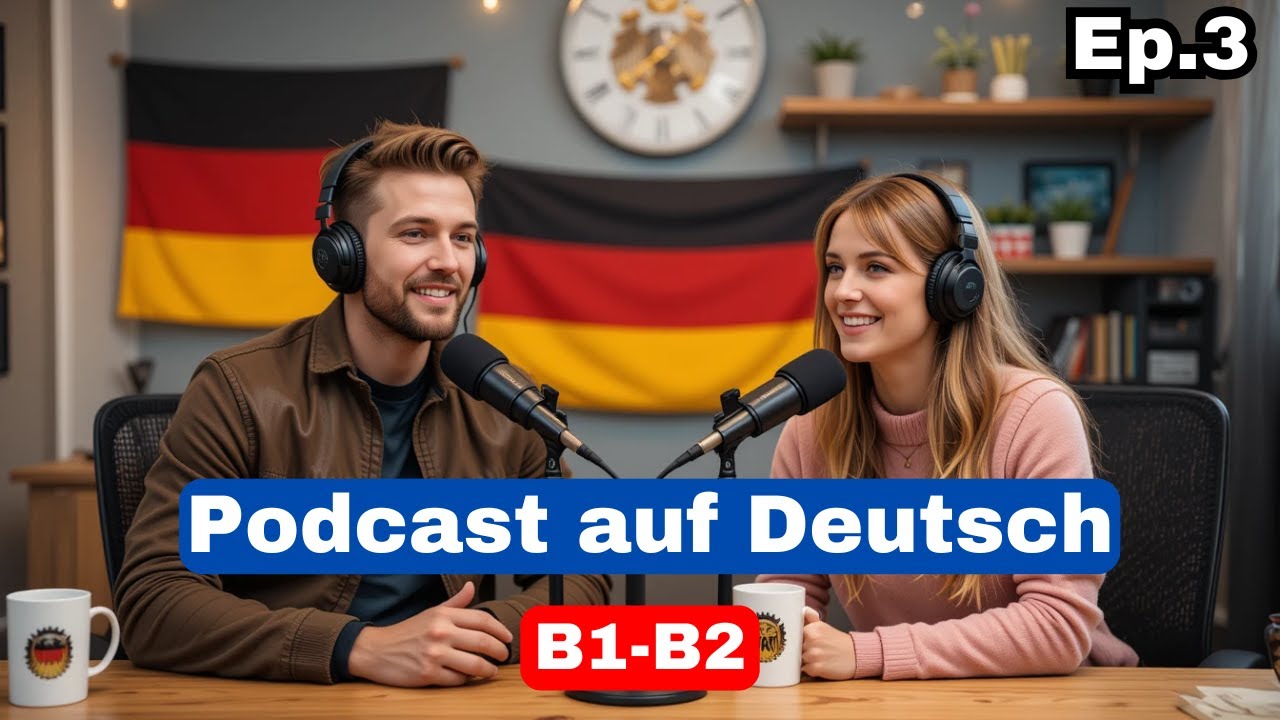 Podcast auf Deutsch B1 -  B2  | Episode 3