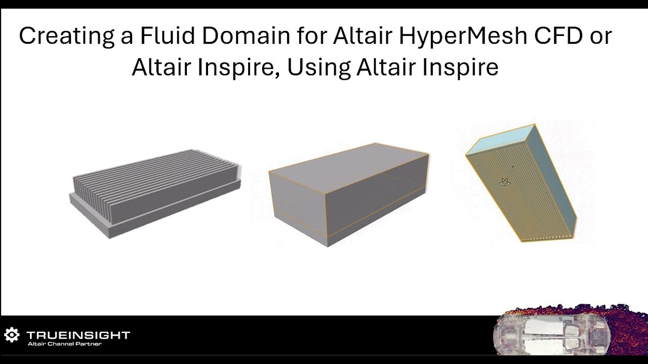 Creating a Fluid Domain using Altair Inspire in Minutes