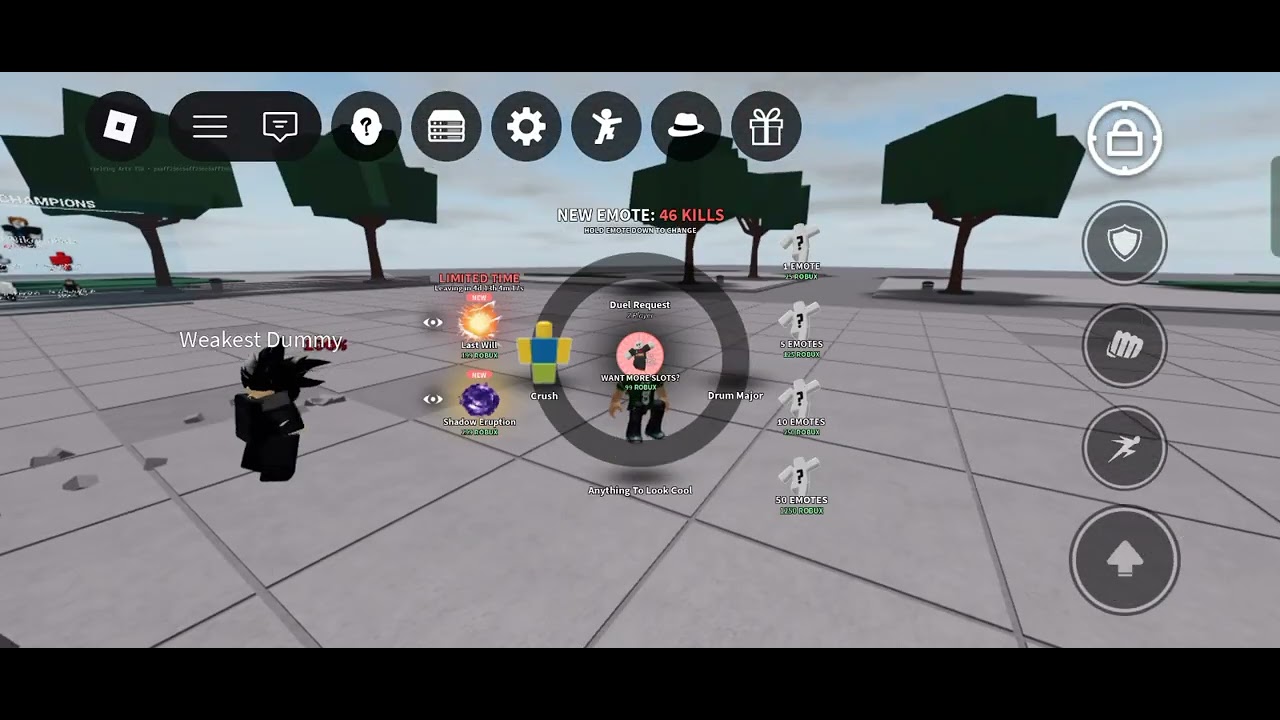 10 minutes of TSB: beating up dummy & others