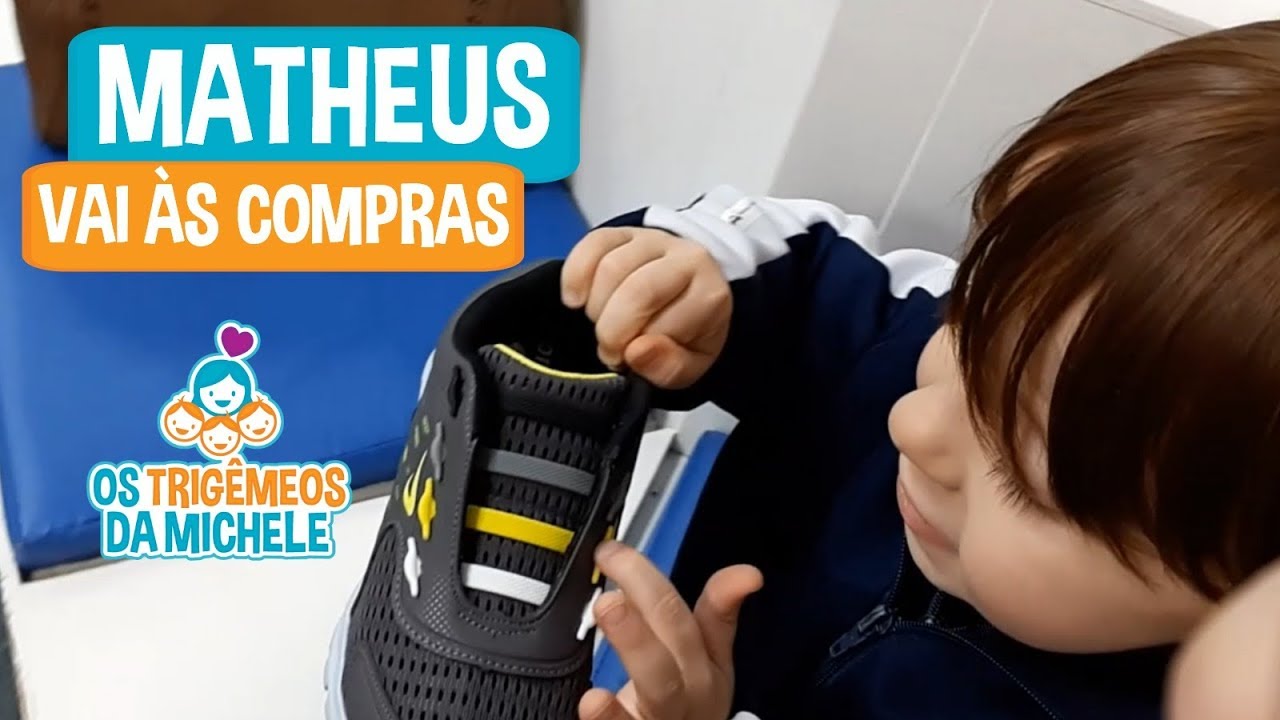Matheus vai às compras | Os Trigêmeos da Michele