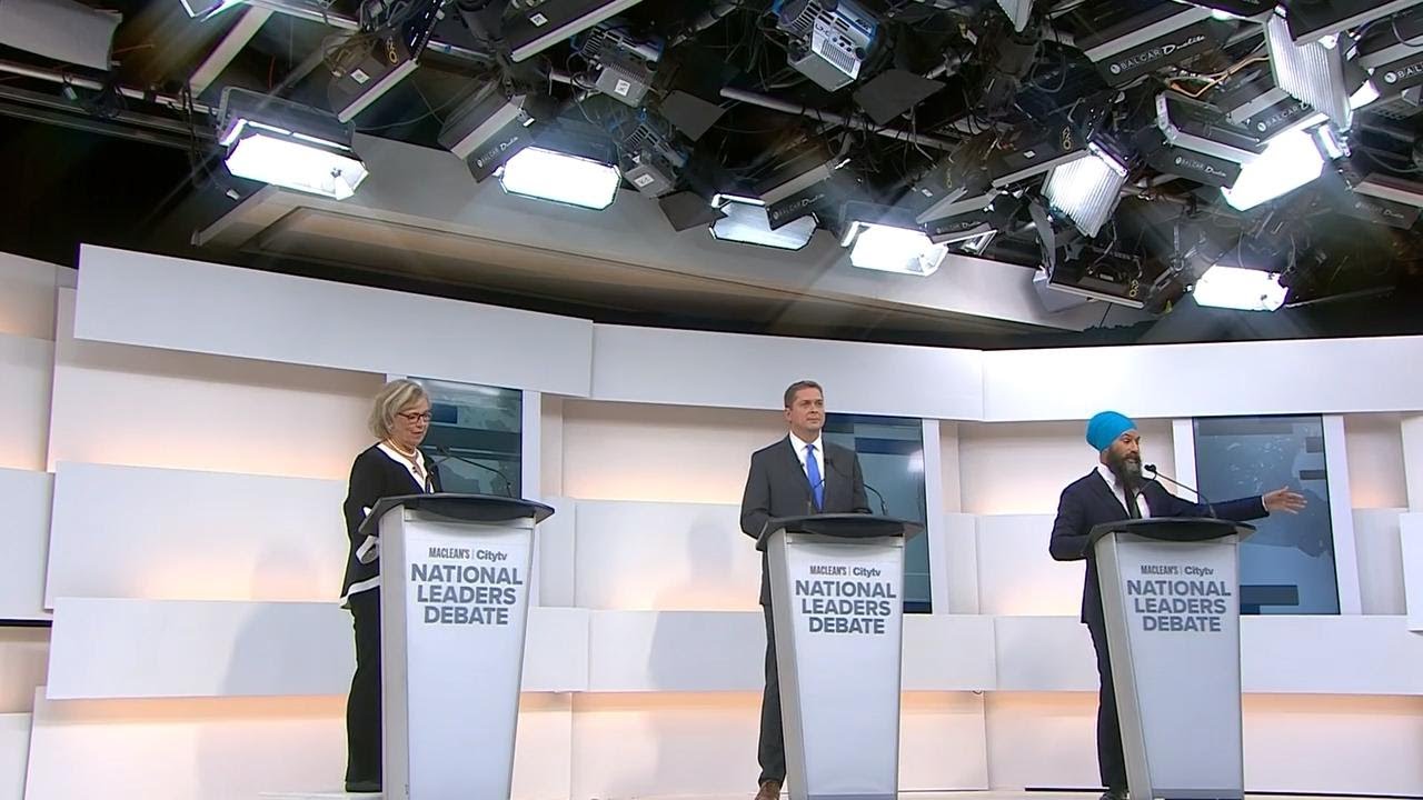 Highlights from the National Leaders Debate in 90 seconds