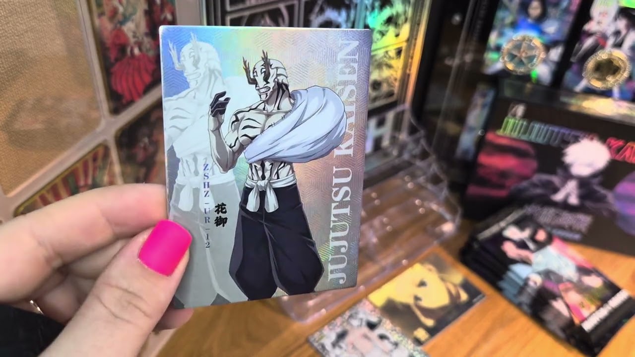 Распаковка редкого бокса по Магической битве/ Unpacking rare Jujitsu Kaisen box