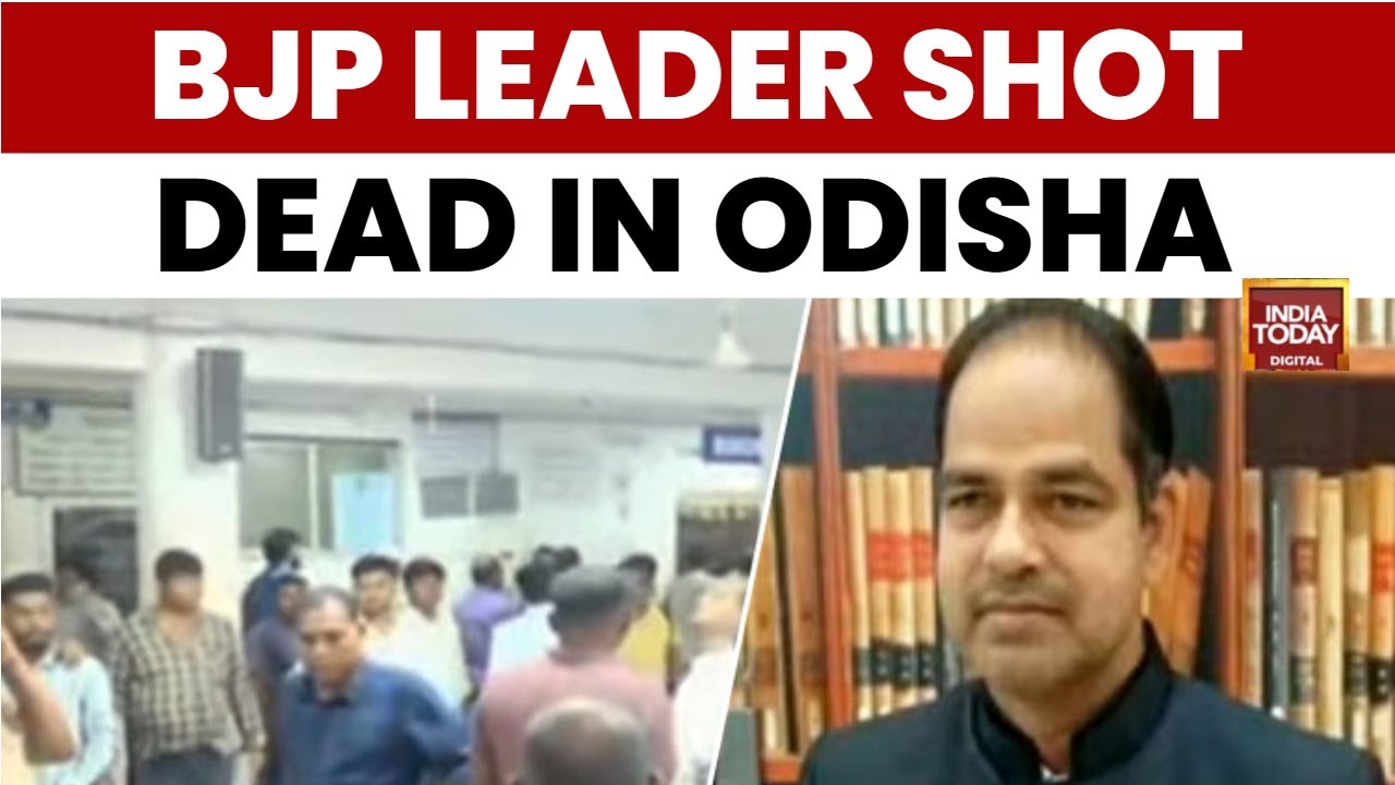 Senior BJP Leader Shot Dead By Bike-Borne Killers In Odisha's Ganjam | India Today News