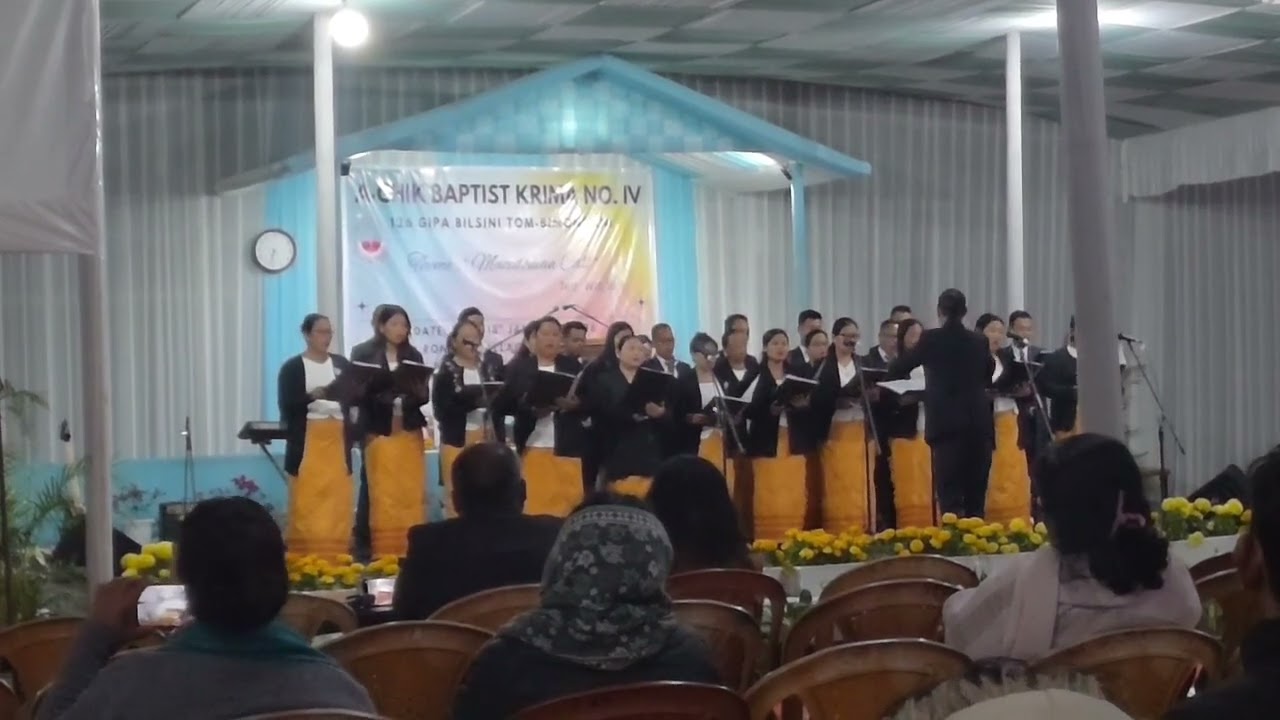 A'konggre Baptist Church Choir l Rongram Allagre l Krima IV CK Soba 😍