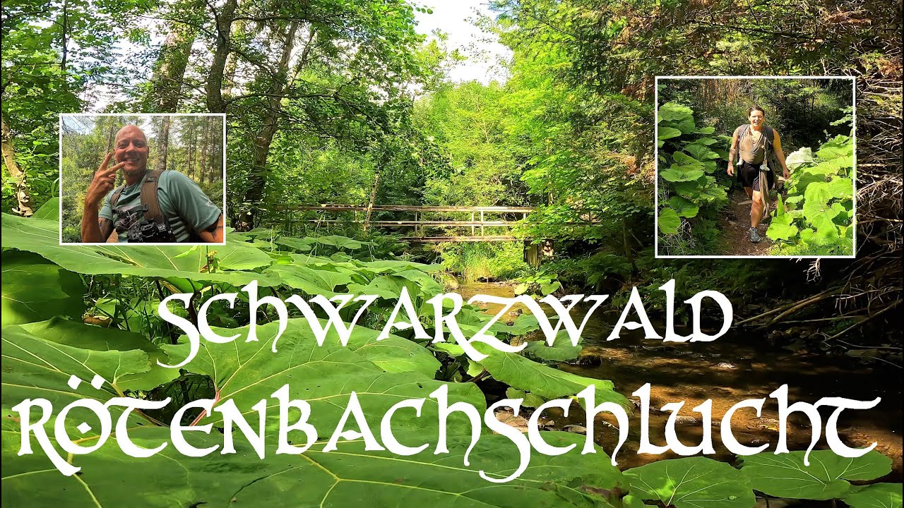 Rötenbachschlucht im Schwarzwald- Absoluter Geheimtipp zum Wandern - GoPro 11 4K