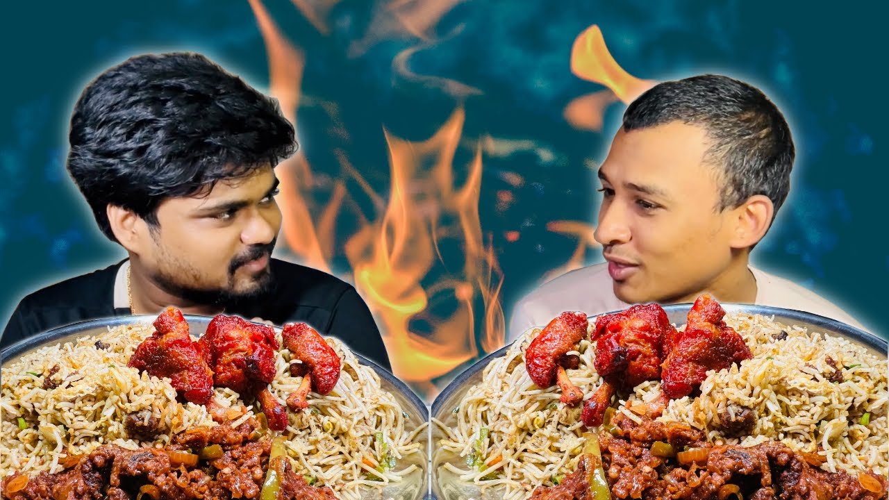 Chicken Noodles and Beef Rice Combo Challenge | GD Square |