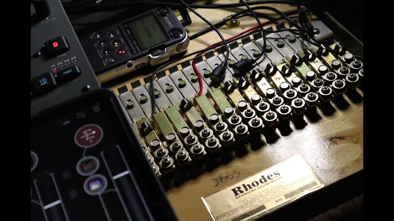 August 31, 2023: Live sampling of Fender Rhodes with Octatrack Mk2, iPad and Blackbox