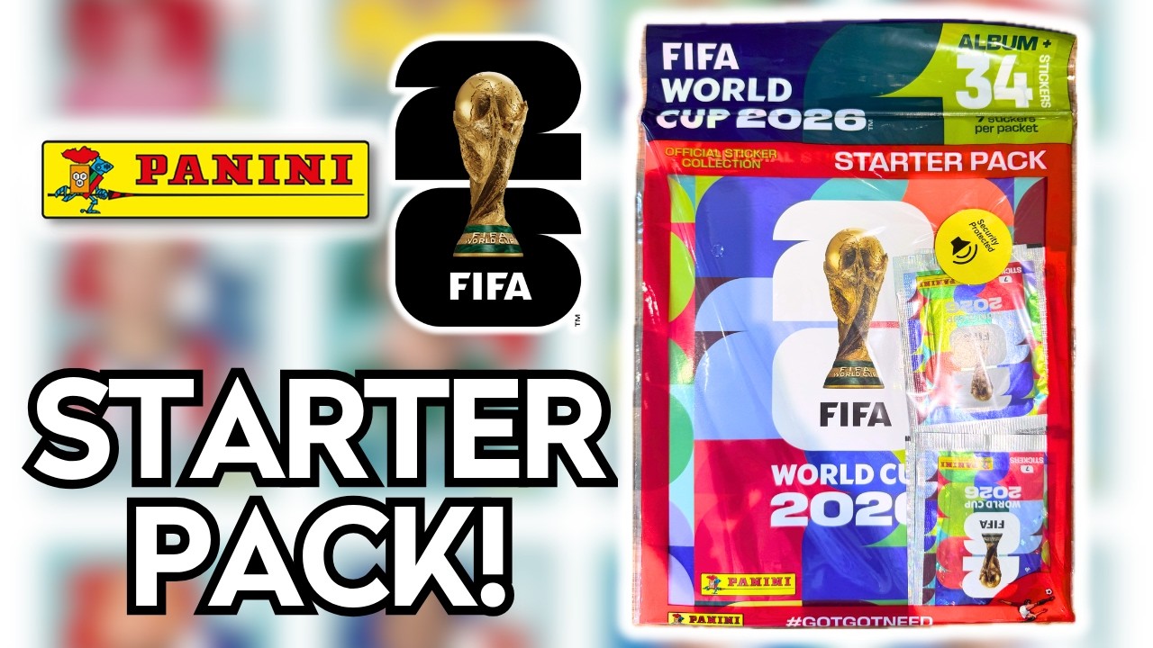 НОВЫЕ НАКЛЕЙКИ К ЧЕМПИОНАТУ МИРА ПО ФУТБОЛУ 2026! | КОЛЛЕКЦИЯ НАКЛЕЕК PANINI К ЧЕМПИОНАТУ МИРА ПО...