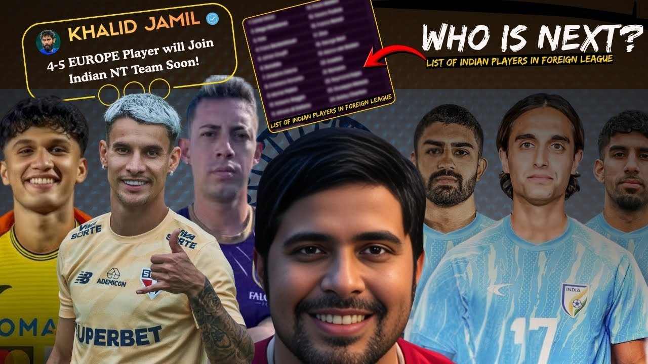 🔴 3 More OCI/PIO or Foreign Player join Khalid Indian Football like Ryan Williams! Origin Player