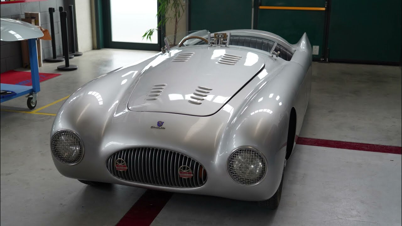 Carrozzeria Schimmenti Classic, Cisitalia 202 SMM, corso per tecnico restauro di veicoli d' epoca.