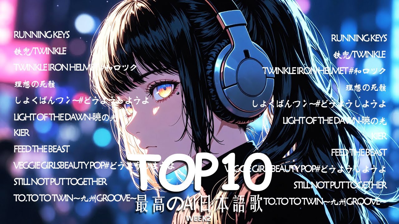 【2026年最新】週間AI音楽ランキングTOP10：今週の神曲まとめ (1月第3週)