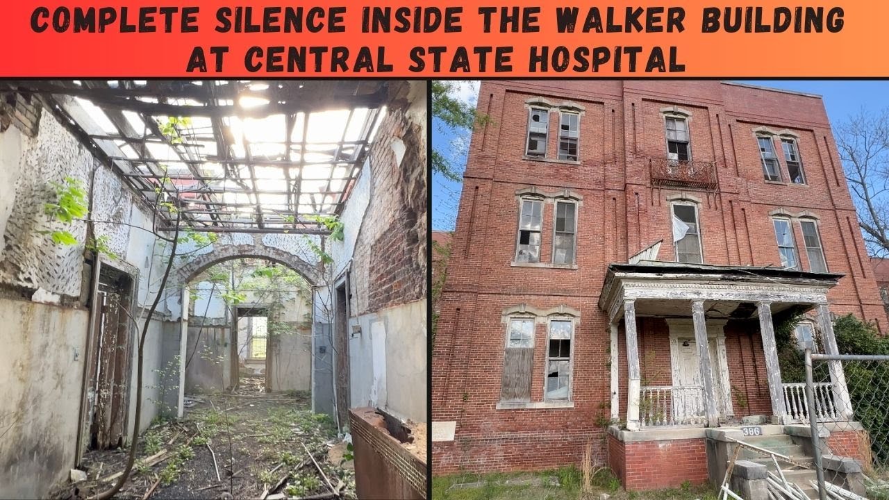 Complete Silence Inside The Walker Building At Central State Hospital