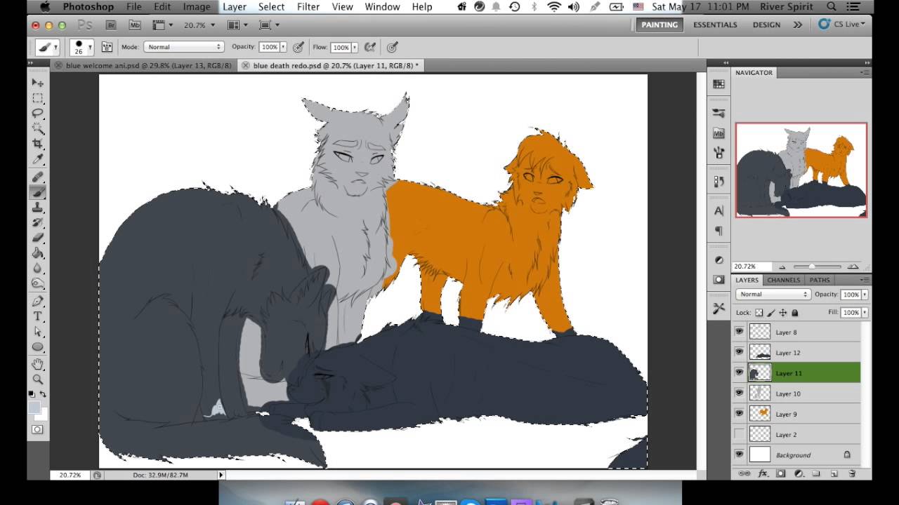 Bluestar's Death - Speedpaint