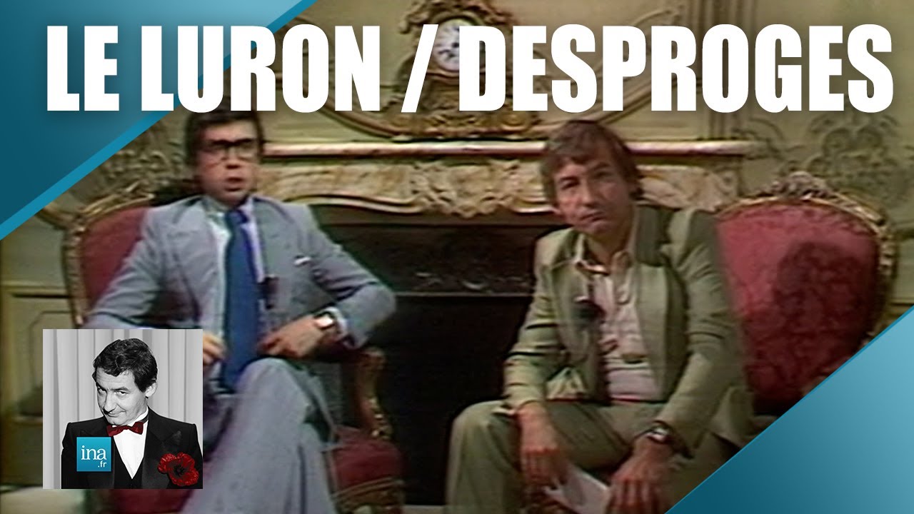 Pierre Desproges & Thierry Le Luron 