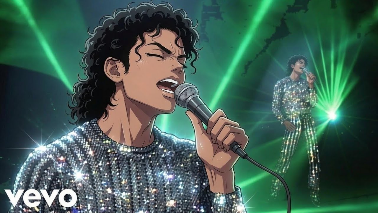 Michael Jackson Rock With You (AI Animation)