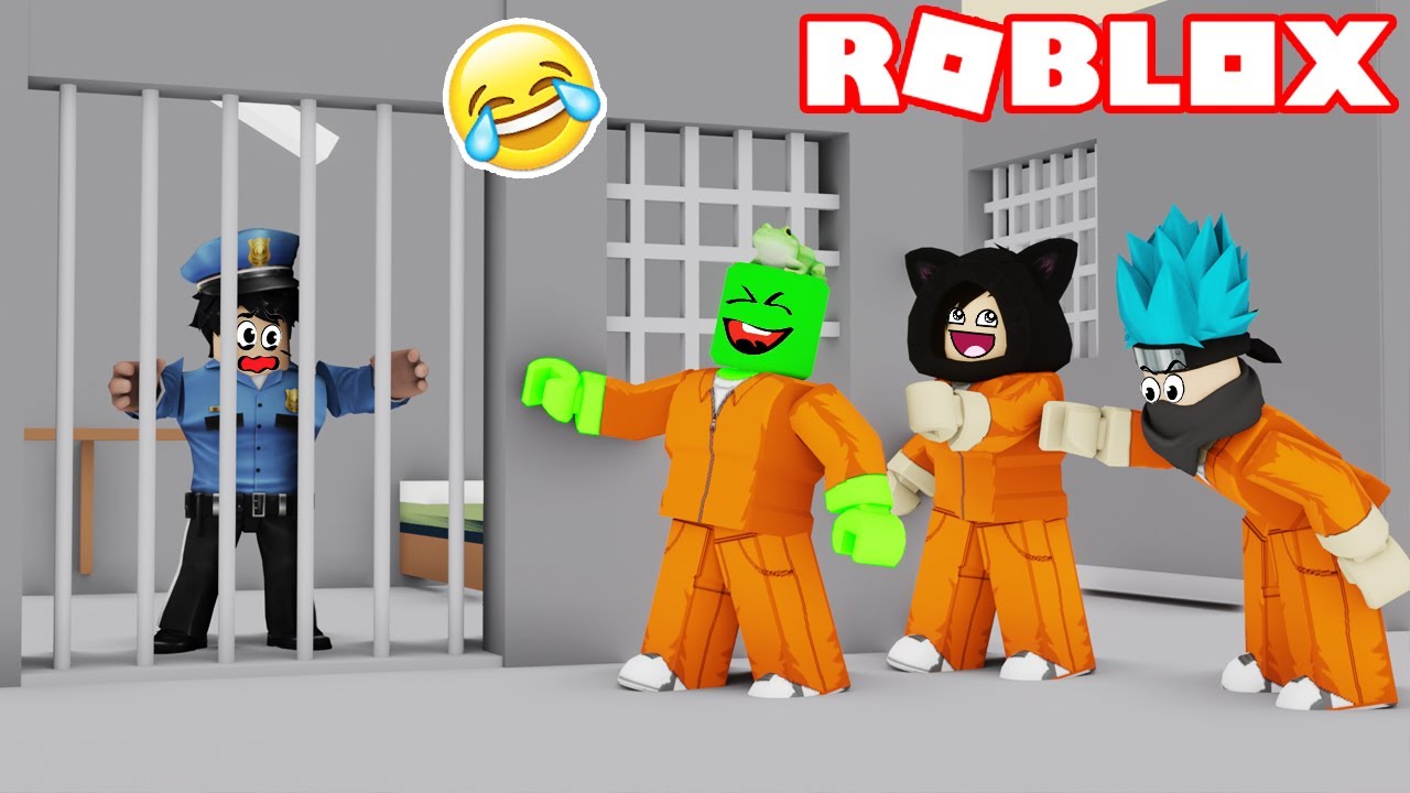 روبلوكس : الهروب من الشرطه مع @OtakuG و @PmnMinecraft و @Mineboxarabic1 الورع 😂🤣