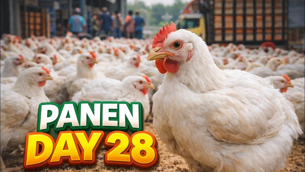 Day 28 | Saatnya panen 🐔