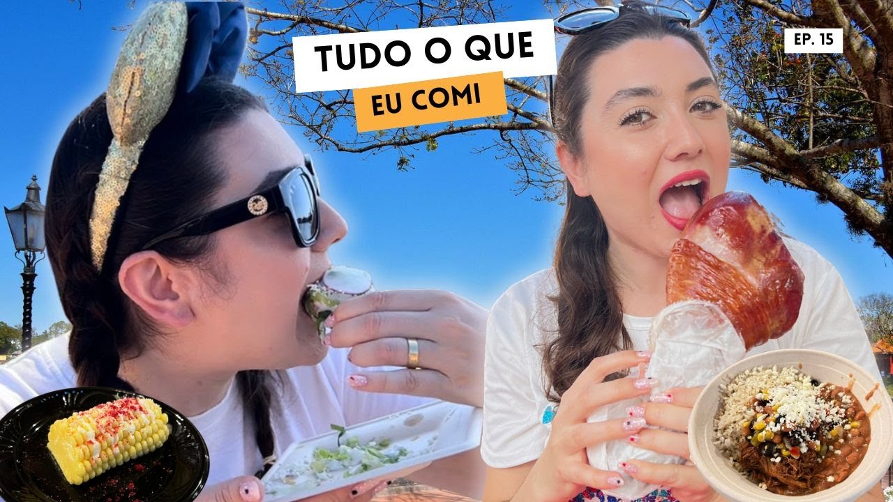 TUDO O QUE EU COMI NA DISNEY COM PREÇOS