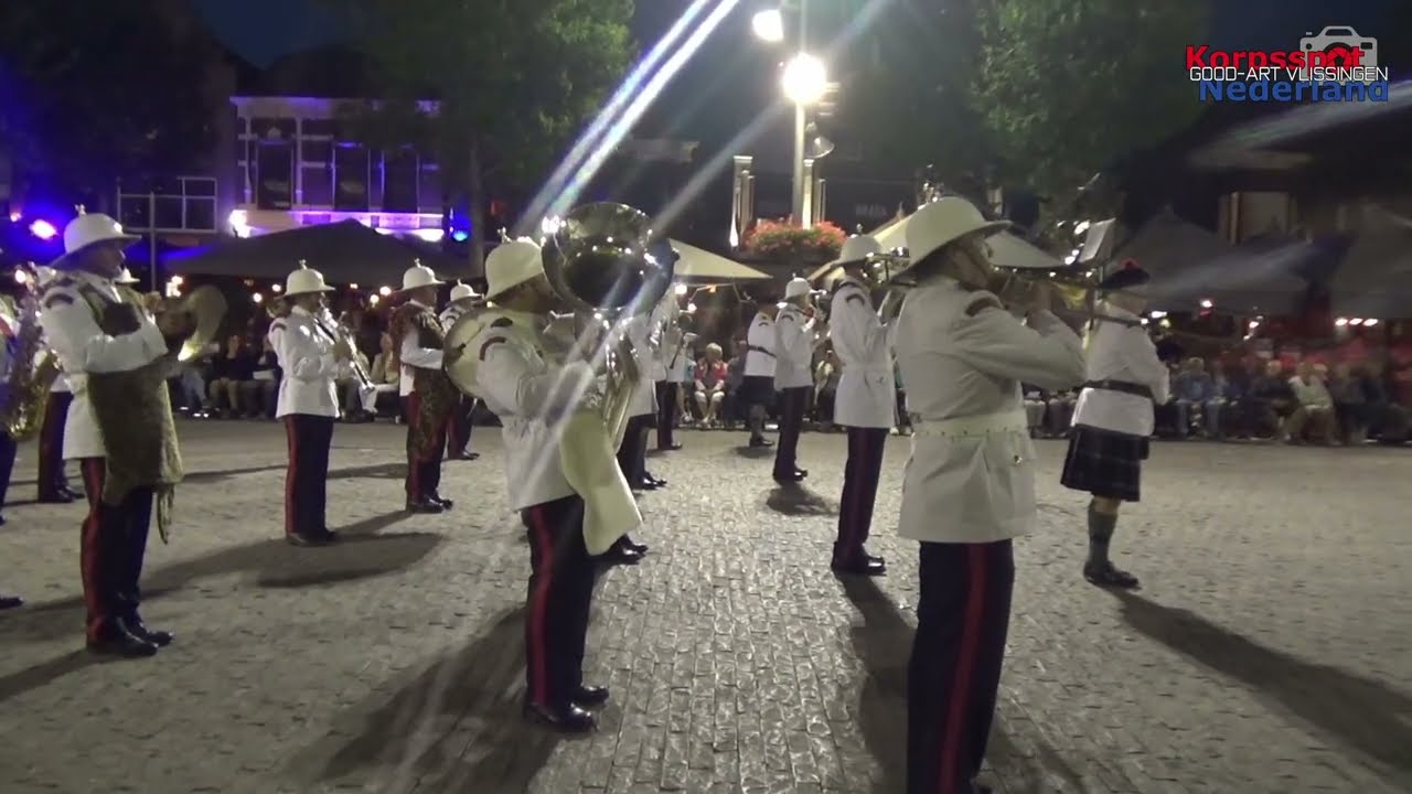 Band of Liberation tijdens Taptoe Purmerend 2022