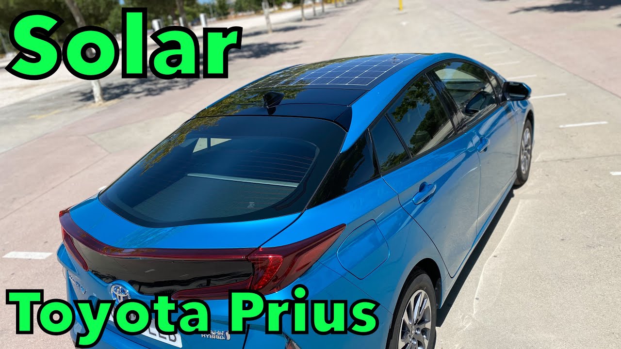 Toyota Prius híbrido enchufable ¡SOLAR! El accesorio que NO DEBERÍA FALTAR EN NINGÚN COCHE MOTORK