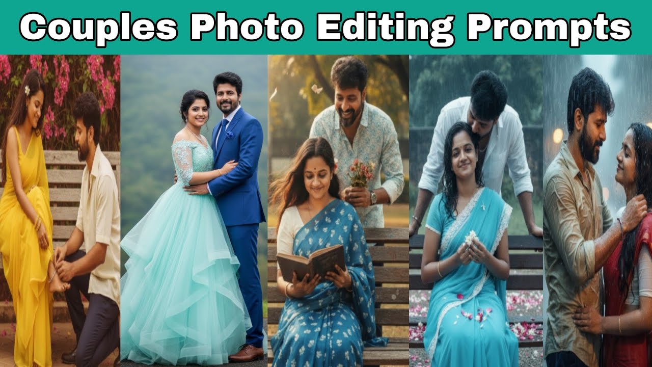 Instagram trending couples photo editing prompts tamil|google gemini couples photo editing prompts 