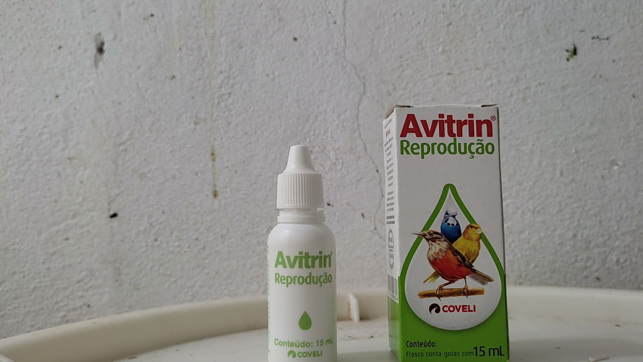 Melhor medicação para fazer a reprodução de seu pássaro em cativeiro... Avitrim reprodução...