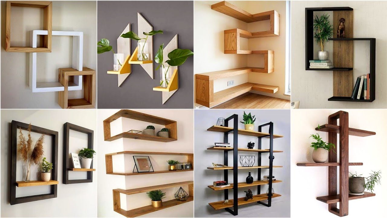100 Modern Wall Shelves Design Ideas 2023 Living Room Wall Decoration Ideas | Home Interior Design 2