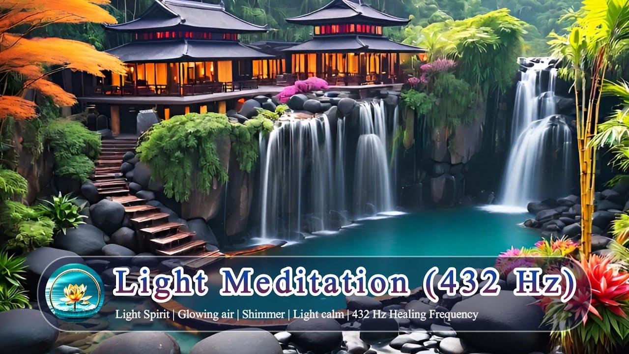 432 Hz Healing Frequency | Light Spirit | Glowing air | Shimmer | Light calm | Pure Relaxation