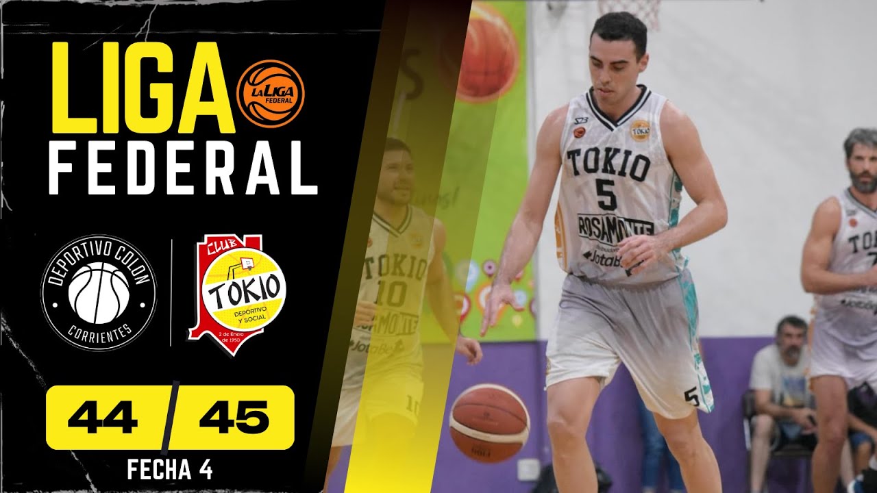COLÓN VS TOKIO - FECHA 4 - LIGA FEDERAL