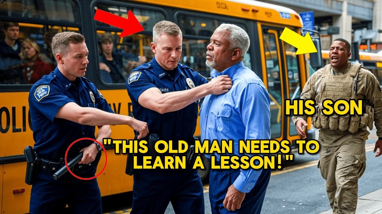 Cops Harass Elderly Black Bus Driver, Unaware His Son is the Most Lethal Green Beret Sniper Ever