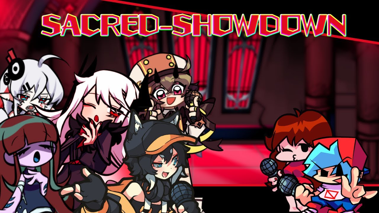 Friday Night Funkin' Vs Var V2 - SACRED SHOWDOWN But Varelt, Limu, Danke, R, Ohagi Cover [ 1K sub ]