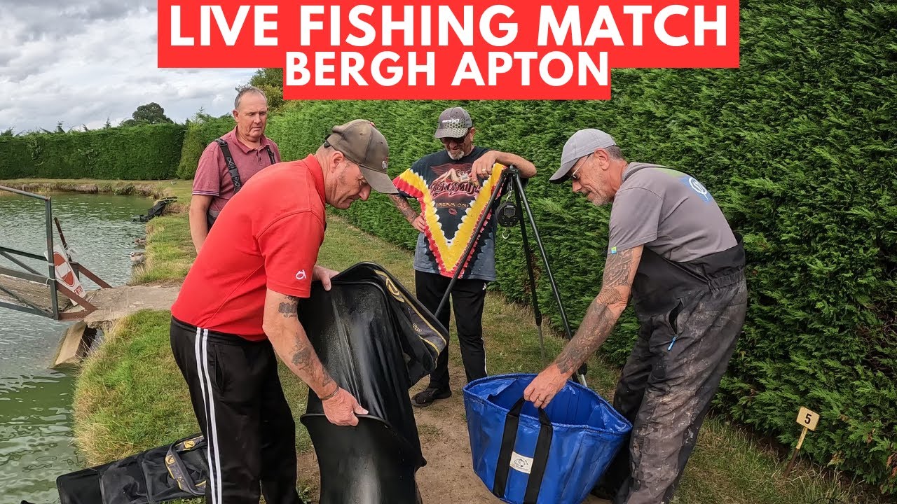 Live Fishing Match Bergh Apton Lake NR15 1BN, #matchfishinguk