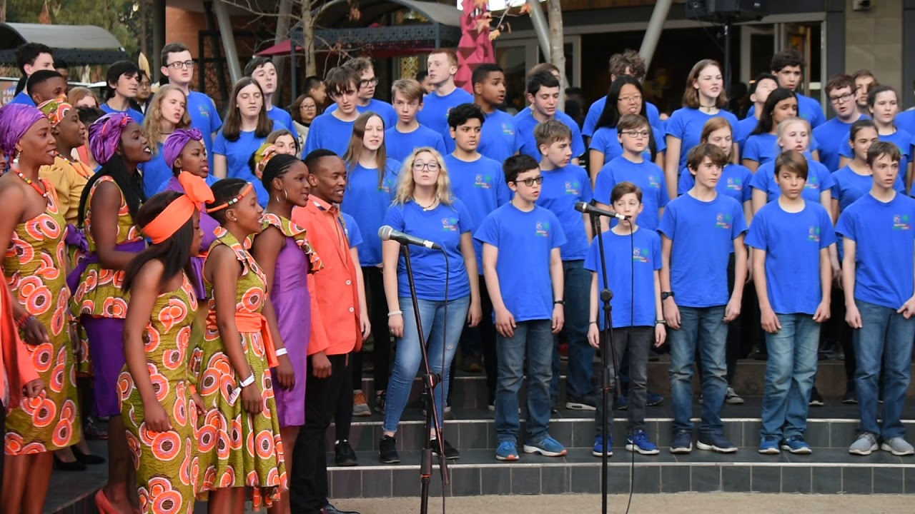 Lesedi Show Choir meets US's Keystone State Boys Choir & Pennyslavian Girls Choir